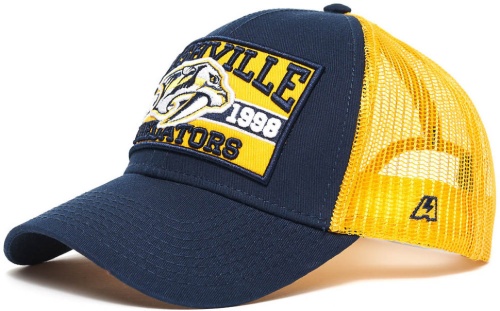 Бейсболка ATRIBUTIKA & CLUB Nashville Predators, желто-синий 28153