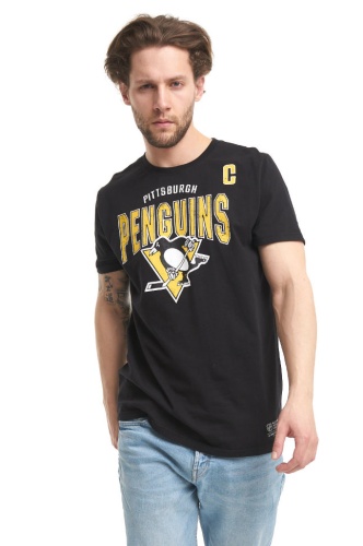 Футболка ATRIBUTIKA & CLUB Pittsburgh Penguins №87, черн. 309540 (M)