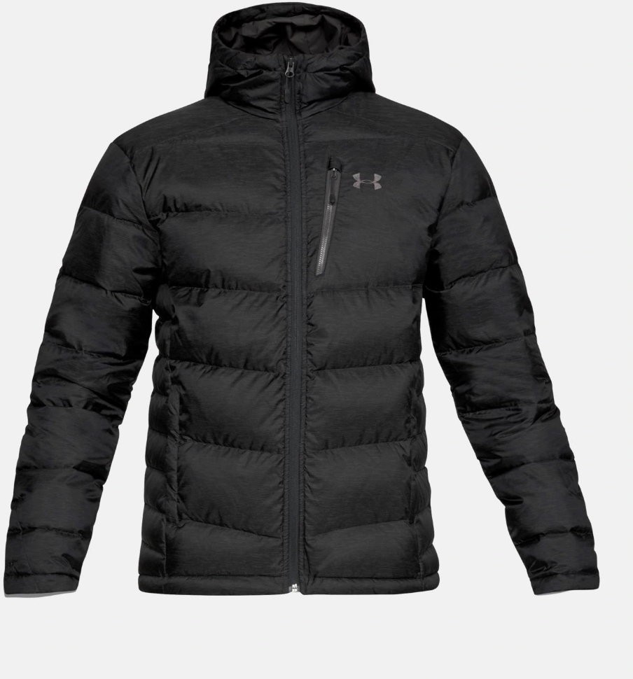 Куртка Under Armour Down Sweater Hooded- WARM Black / Black / Charcoal 1323834-001