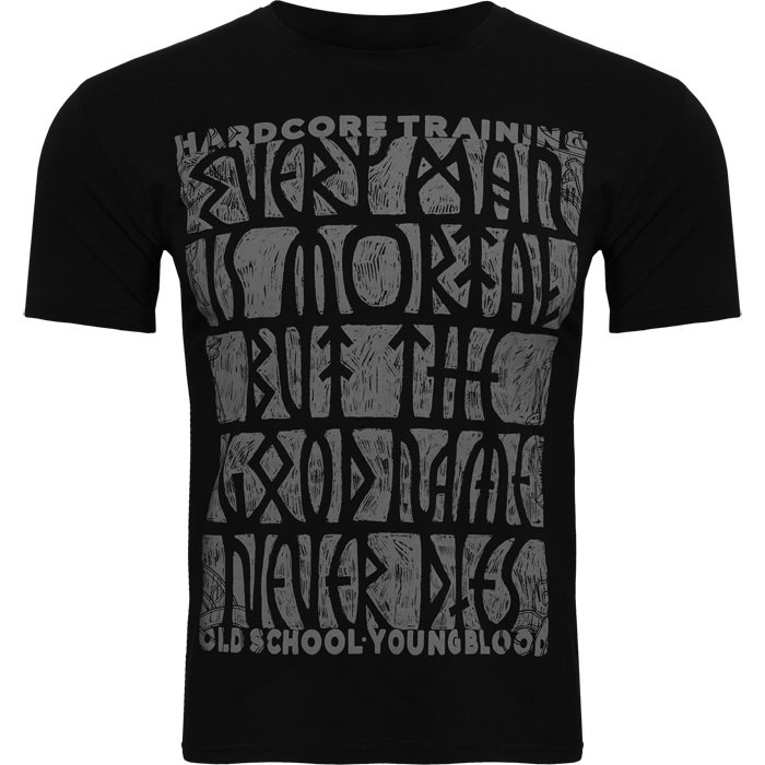 Футболка Hardcore Training Runestone Black hctshirt0375