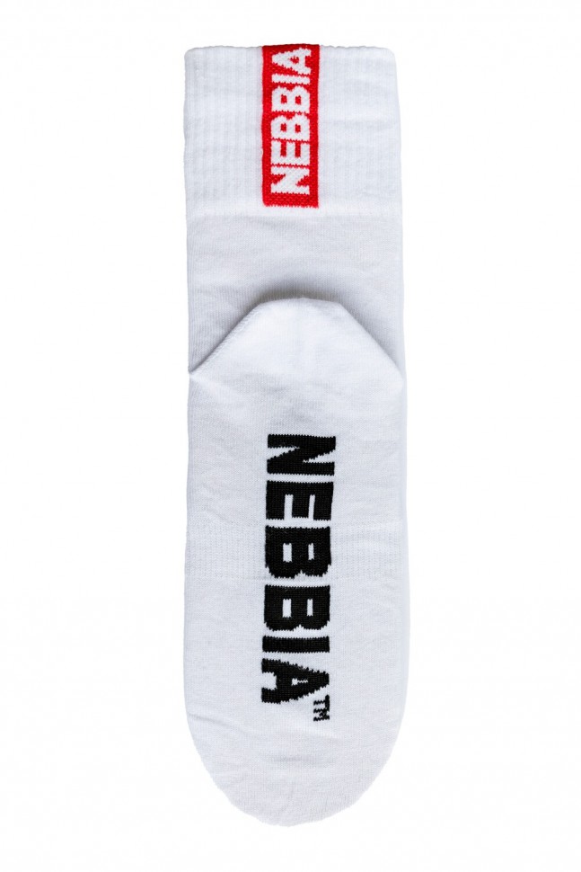 Носки Nebbia Спортивные Extra Mile crew socks 103 white