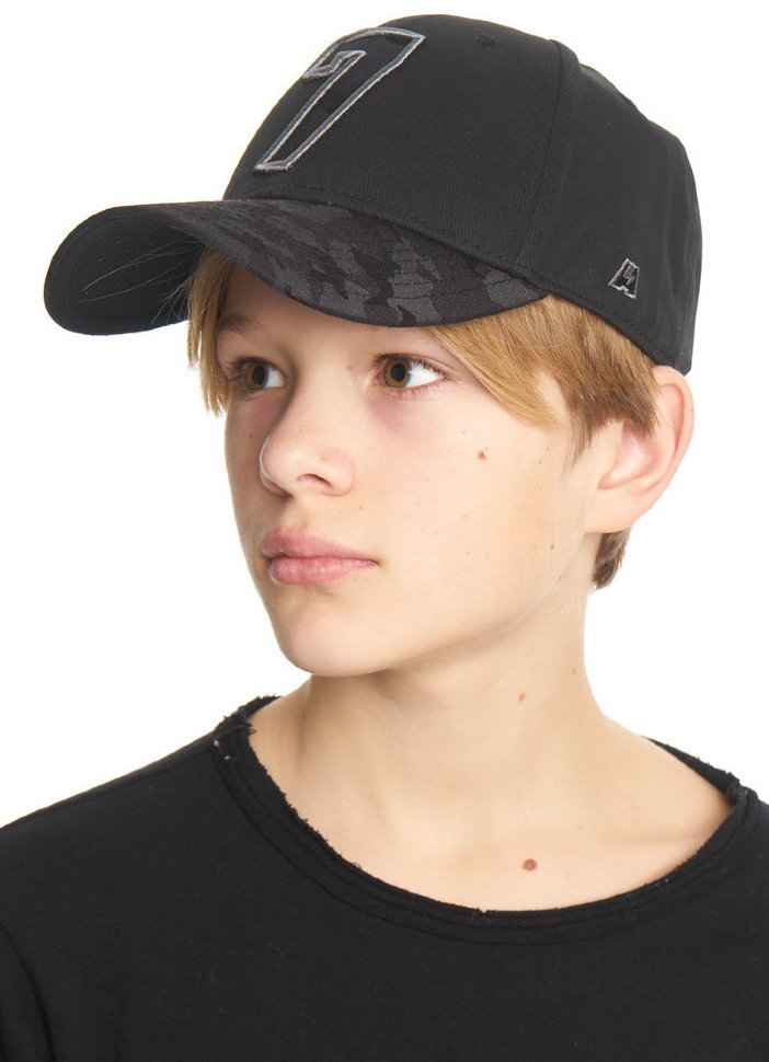 Бейсболка ATRIBUTIKA & CLUB №7, черн. 207124