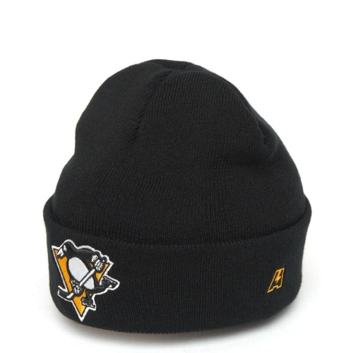 Шапка ATRIBUTIKA & CLUB Pittsburgh Penguins, черн. 59377 (52-54)