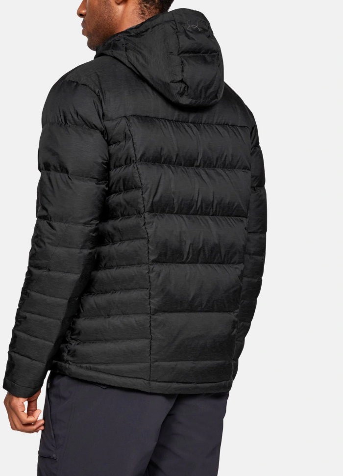Куртка Under Armour Down Sweater Hooded- WARM Black / Black / Charcoal 1323834-001