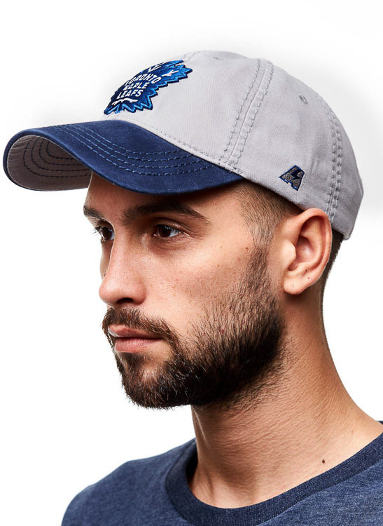 Бейсболка ATRIBUTIKA & CLUB Toronto Maple Leafs, серо-син. 29057