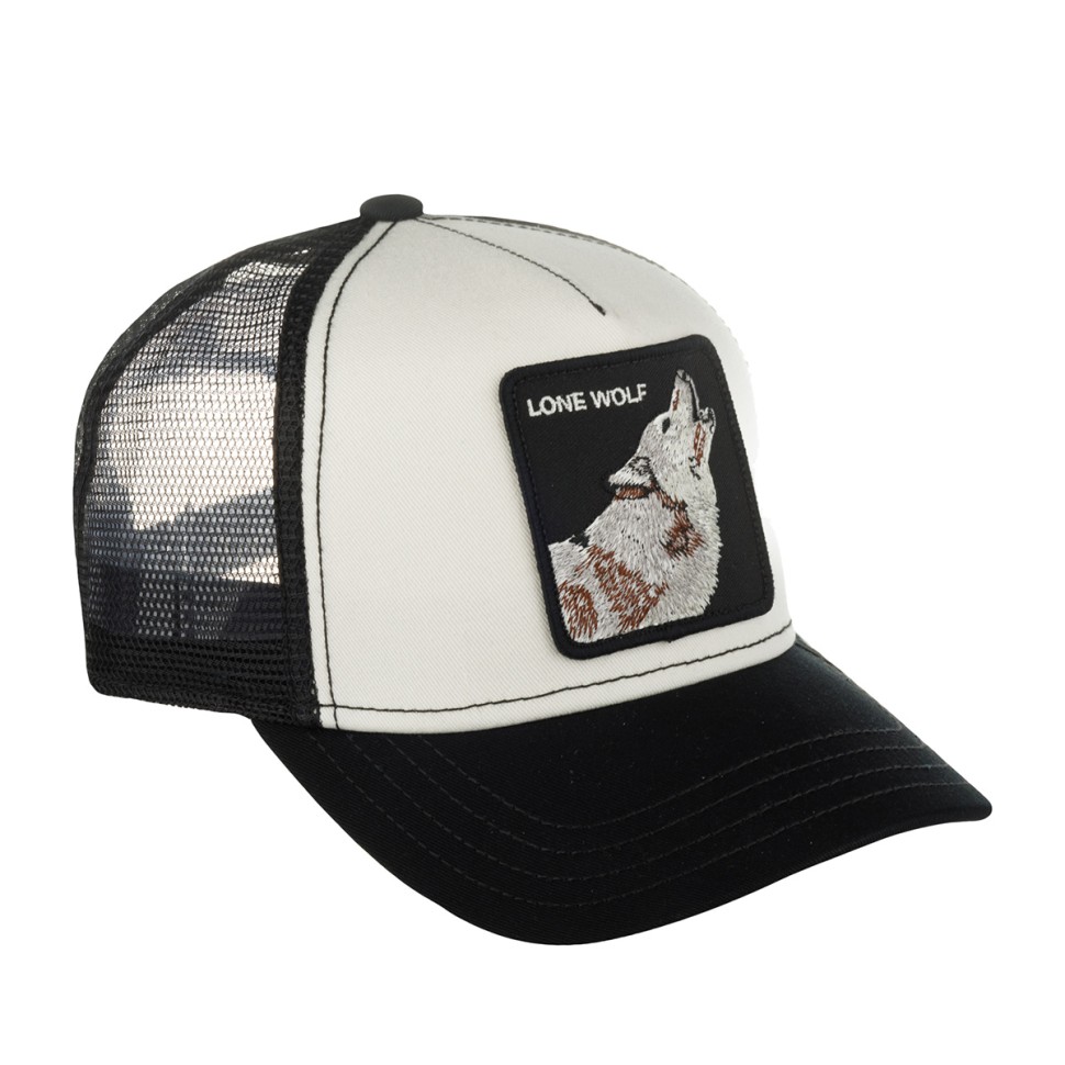 Бейсболка GOORIN BROTHERS арт. 101-0389 (белый / черный) {bkw}