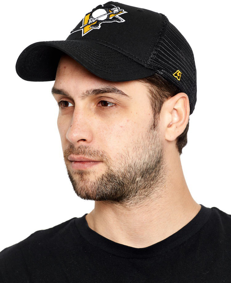 Бейсболка ATRIBUTIKA & CLUB Pittsburgh Penguins, черн. 28115