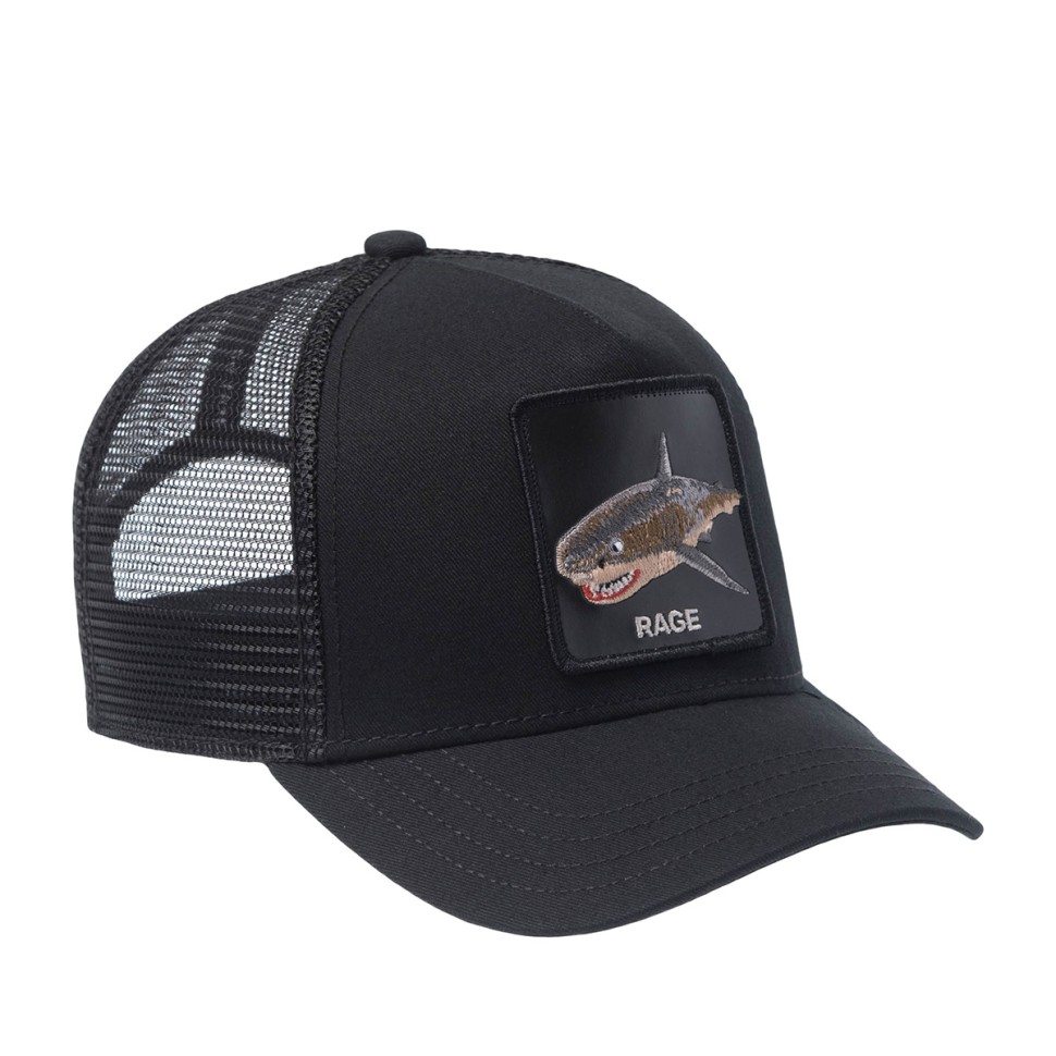 Бейсболка GOORIN BROTHERS ANIMAL FARM Акула 101-1656 (черный) 91-989-09-00