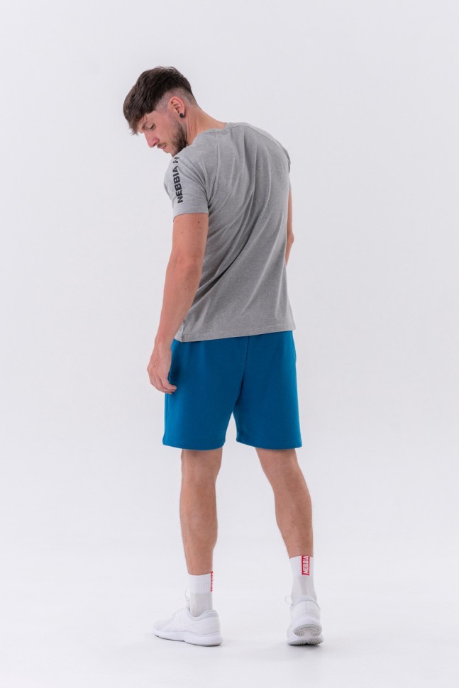 Шорты Nebbia Relaxed-fit Shorts with Side Pockets 319 Blue