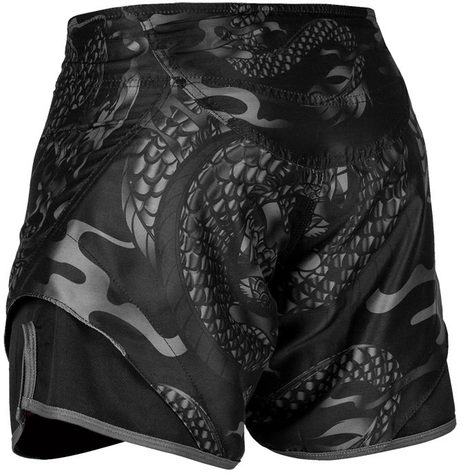 Шорты ММА Venum Dragon's Flight Black/black venshorts0389
