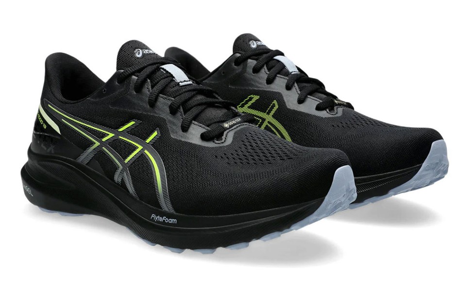 Кроссовки Asics GT-1000 13 GTX 1011B857-001 BLACK/SAFETY YELLOW