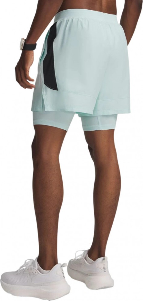 Шорты Under Armour UA LAUNCH 5'' 2-IN-1 SHORTS 1382640-703