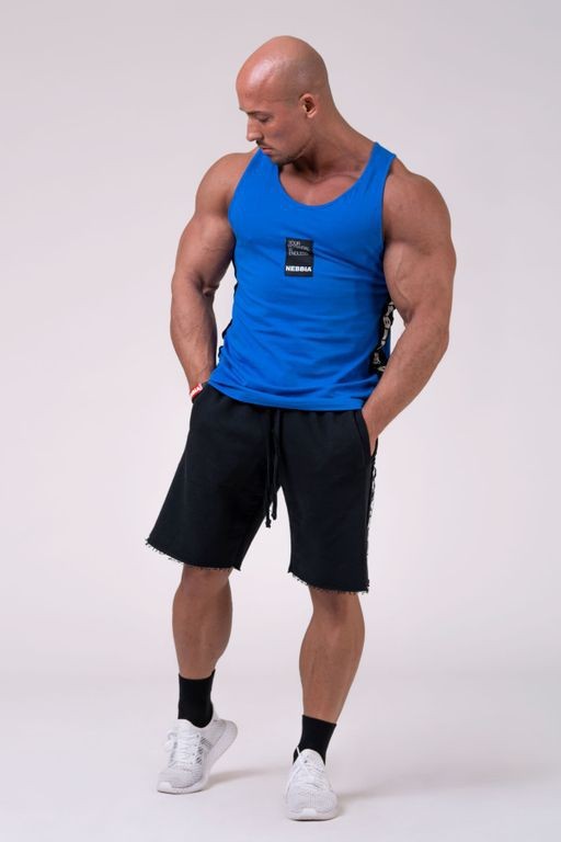 Майка Nebbia Singlet Your potential is endless 174 blue