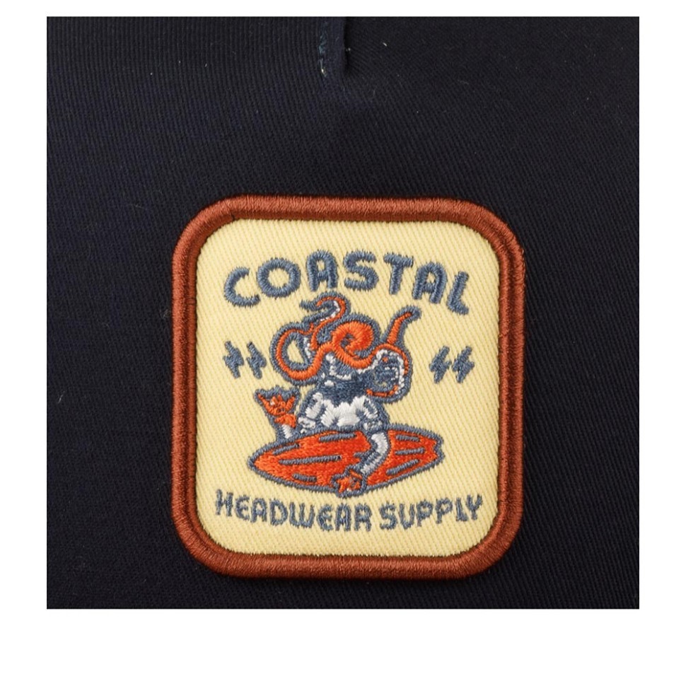 Бейсболка COASTAL HFT Headwear Supply (темно-синий бордовый) 50-151-53-00