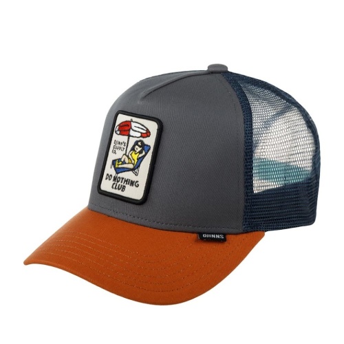 Бейсболка DJINNS HFT Cap DNC New 1.5 (серый оранжевый) 50-186-08-00