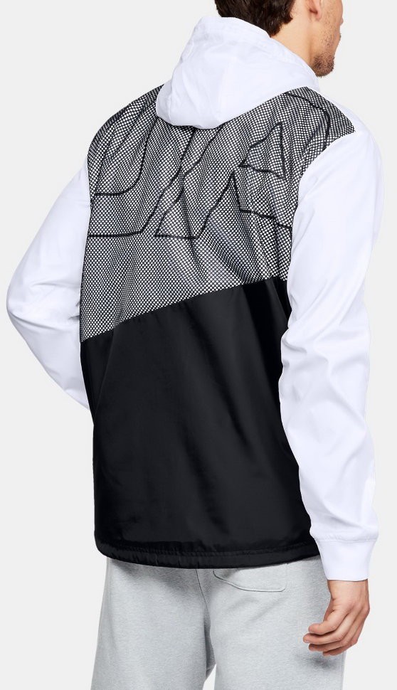 Ветровка Under Armour SPORTSTYLE WINDBREAKER-WHT 1320727-101