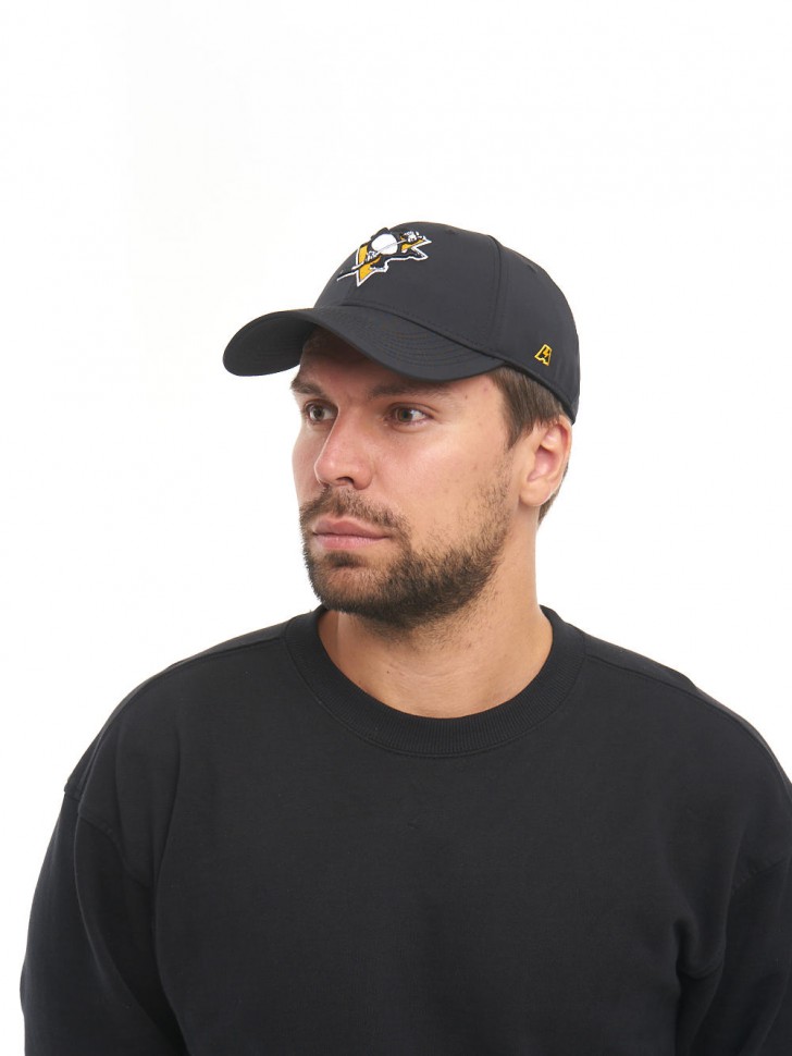 Бейсболка ATRIBUTIKA & CLUB Pittsburgh Penguins, черн. 31524