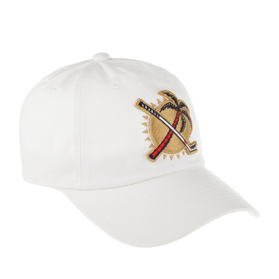Бейсболка AMERICAN NEEDLE 40742C-FLP Florida Panthers Blue Line NHL (белый) 06-958-17-00
