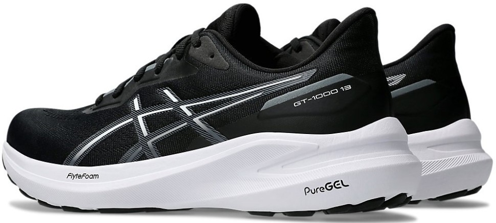 Кроссовки Asics GT-1000 13 1011B858-003 BLACK/WHITE