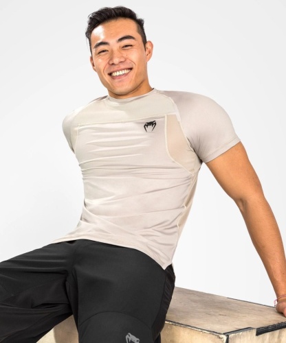 Футболка Venum G-Fit Air Dry Tech T-Shirt sand Ven05005-040