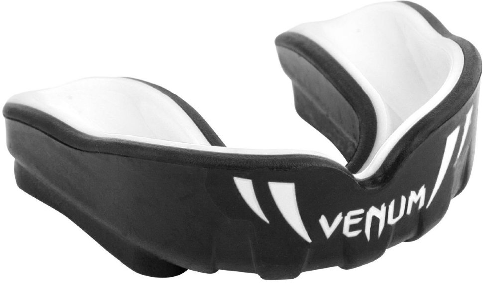 Капа боксерская детская Venum Challenger Black/White 01253