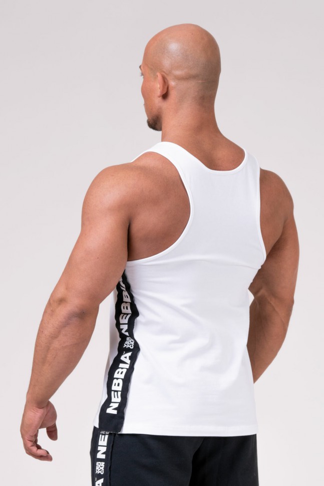 Майка Nebbia Singlet Your potential is endless 174 white