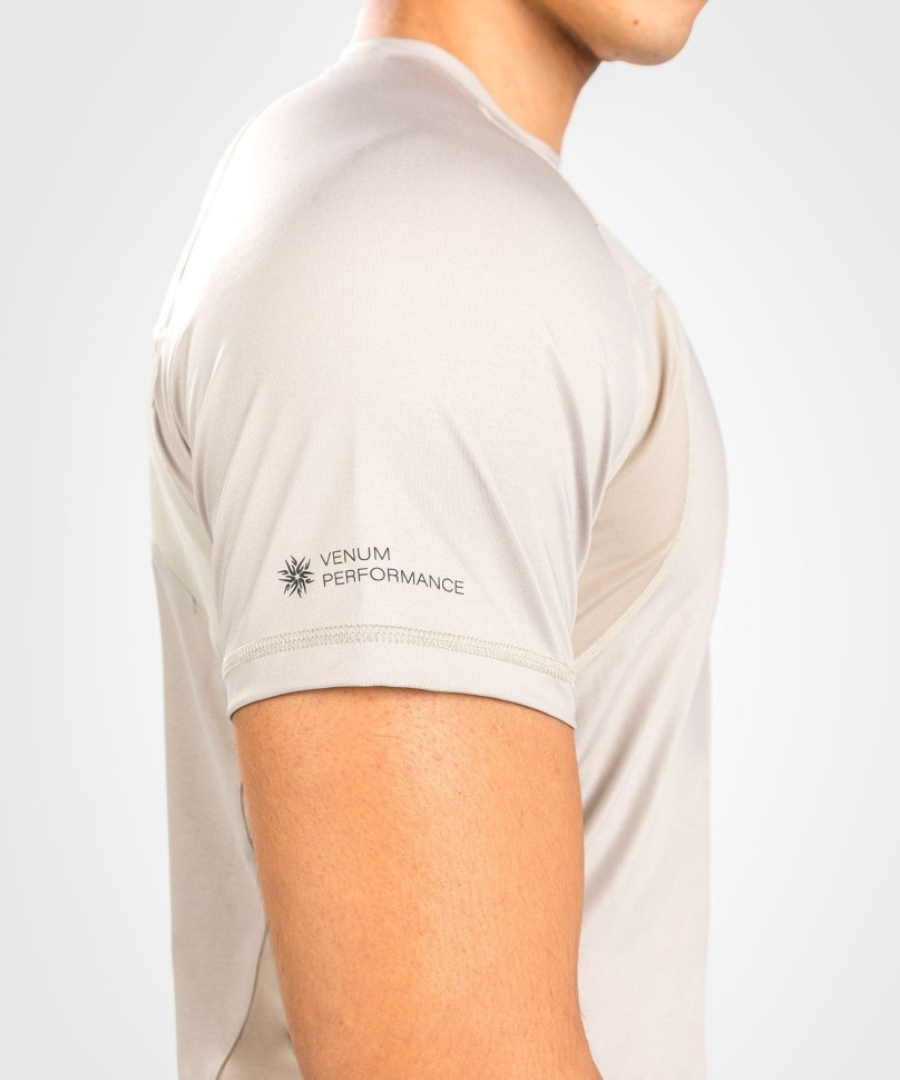 Футболка Venum G-Fit Air Dry Tech T-Shirt sand Ven05005-040