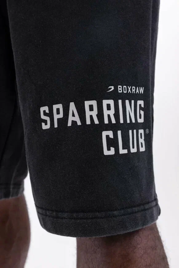 Шорты Boxraw Sparring Club Cotton BXRW-SPCLSH-Black