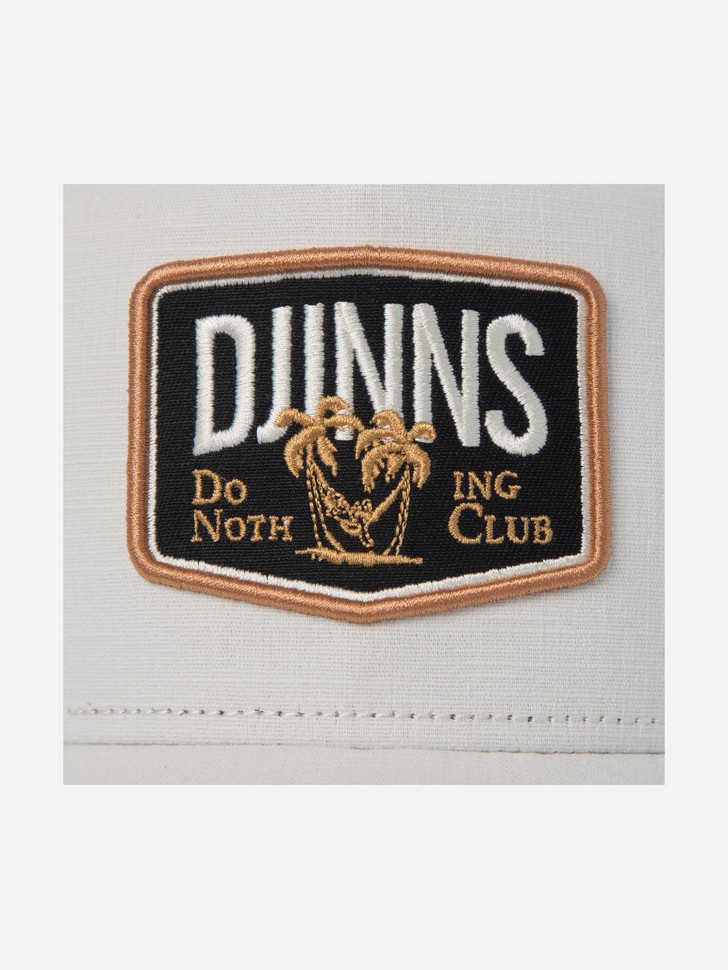 Бейсболка DJINNS HFT Do Nothing Club SunnyFab (белый) 50-308-17-00