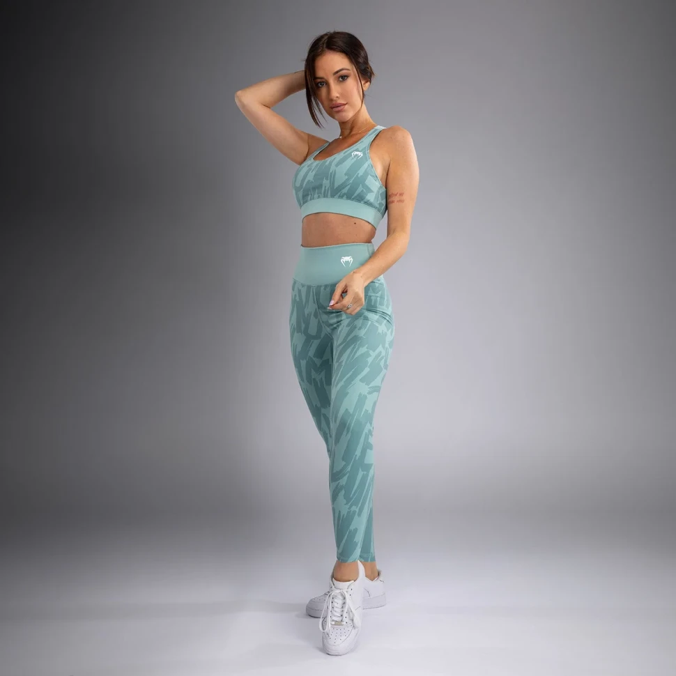 Лосины Venum Graffiti Womans Fullength Leggings - Aqua VEN05269-637