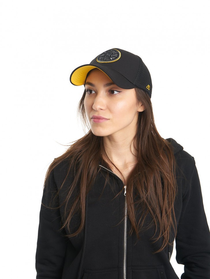 Бейсболка ATRIBUTIKA & CLUB Boston Bruins, черн.-желт. 31313