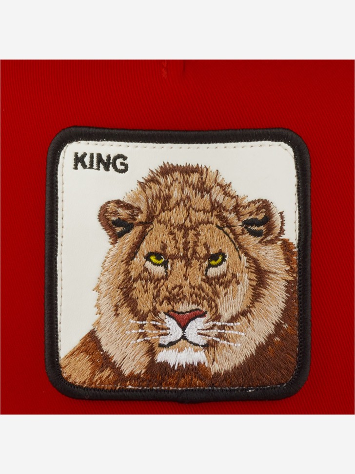 Бейсболка GOORIN BROTHERS ANIMAL FARM KING 101-0388 (красный)