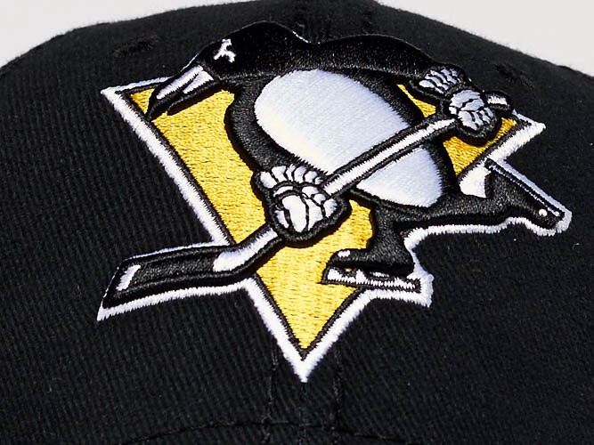 Бейсболка ATRIBUTIKA & CLUB Pittsburgh Penguins, черн. 28120