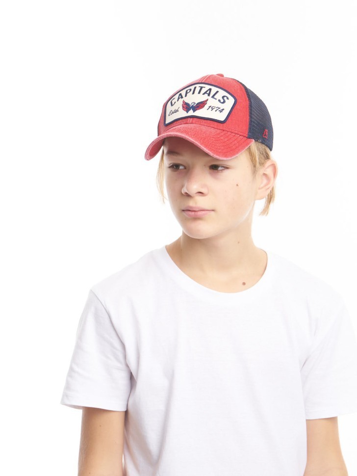 Бейсболка ATRIBUTIKA&CLUB Washington Capitals, красн.-сер. 31142