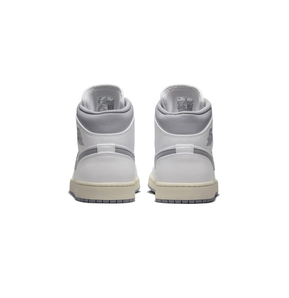 Кроссовки Nike Air Jordan 1 Mid Neutral Grey 554724-135