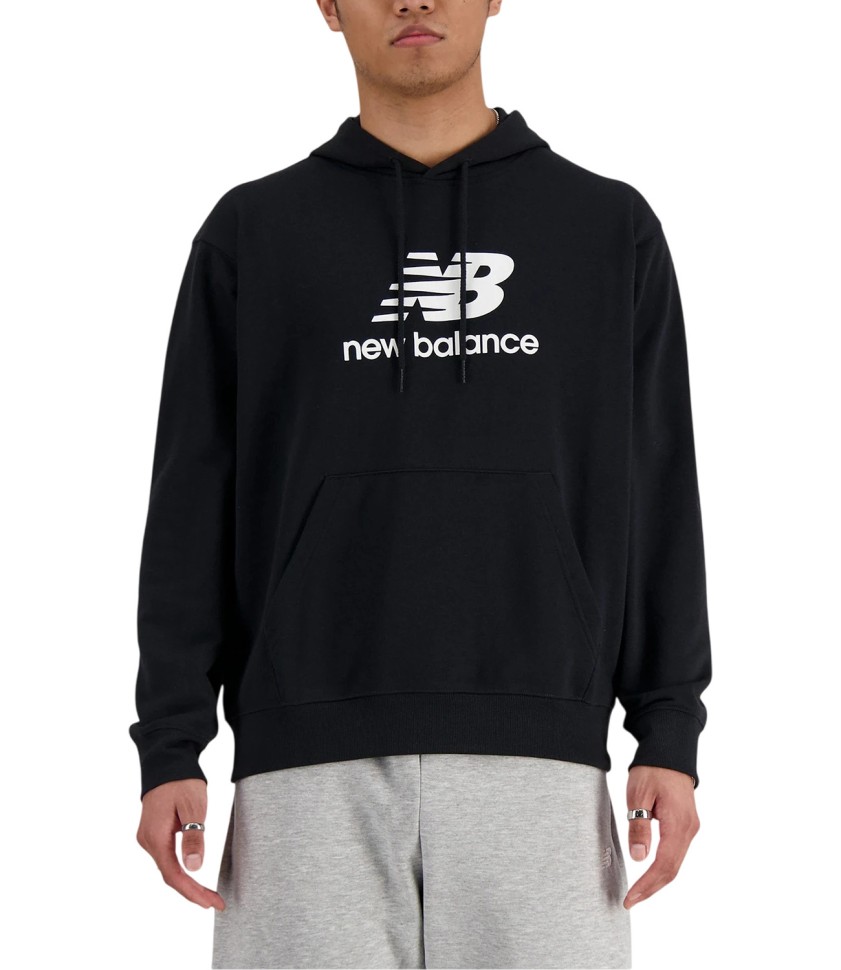 Толстовка New Balance Sport Essentials French Terry Logo Hoodie MT41501-BK