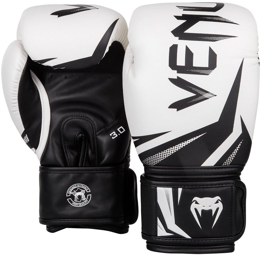 Перчатки боксерские Venum Challenger 3.0 White/Black 01161