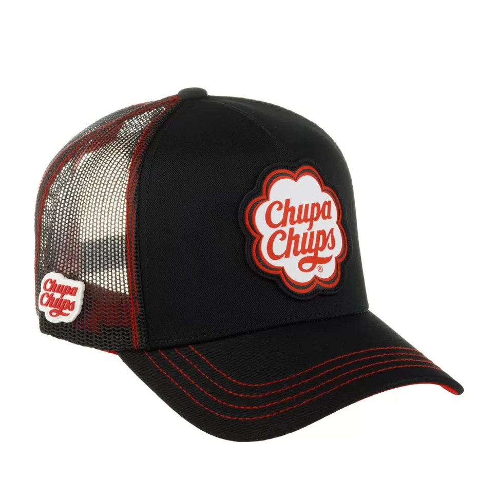 Бейсболка CAPSLAB CL/CC1/1/CAS/CC1 Chupa Chups (черный / красный) 88-457-72-00