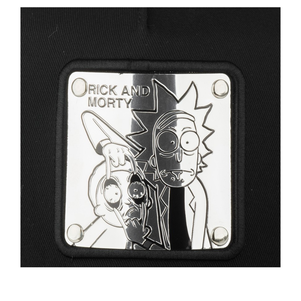 Бейсболка CAPSLAB Rick and Morty Together CL/REM/1/LOO3 (черный) 88-441-09-00