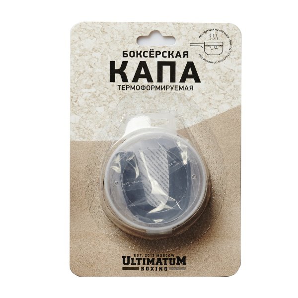 Капа боксерская Ultimatum Boxing UMG Black