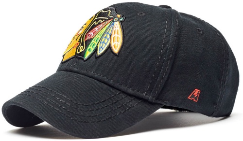Бейсболка ATRIBUTIKA & CLUB Chicago Blackhawks, черн. 29091
