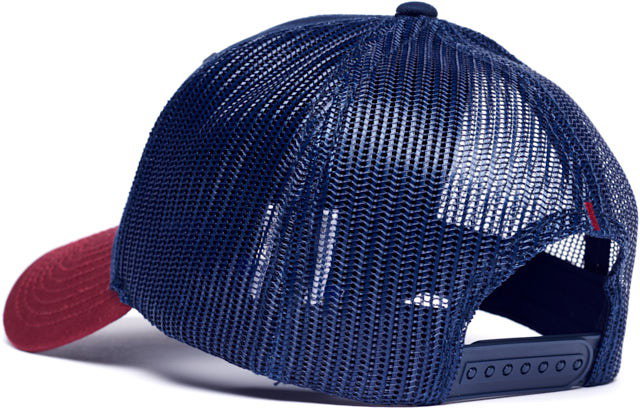 Бейсболка ATRIBUTIKA & CLUB Barcelona, син.-бордо 107741