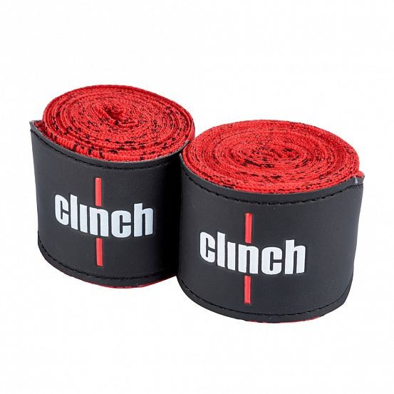 Бинты эластичные Clinch Boxing Crepe Bandage Tech Fix красные C140 (длина 3.5 м)
