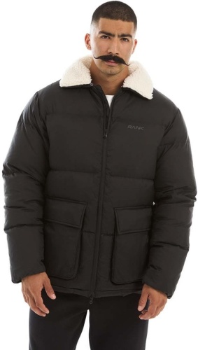 Пуховик RANK Man, PROOF-TEX Shearing Down Jacket, Black/White 1004004-002