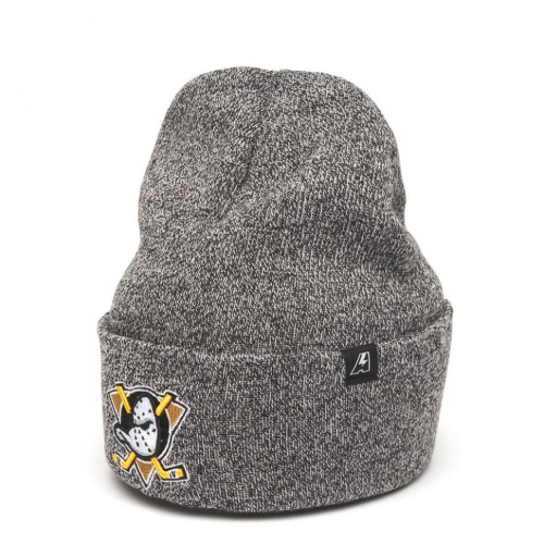 Шапка ATRIBUTIKA & CLUB Anaheim Ducks, серый меланж 59342