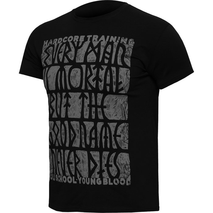 Футболка Hardcore Training Runestone Black hctshirt0375