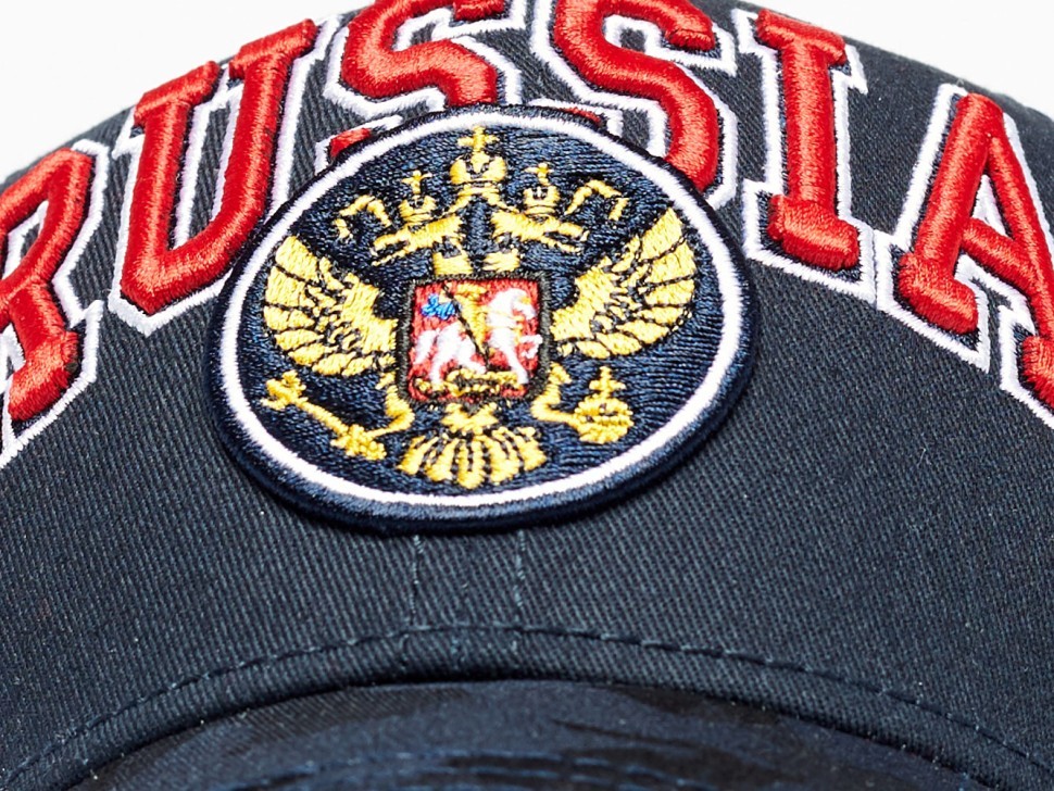 Бейсболка ATRIBUTIKA & CLUB Россия, бел.-син. 101562