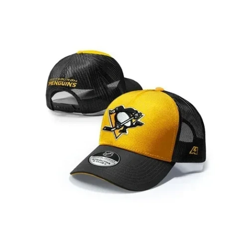 Бейсболка ATRIBUTIKA & CLUB Pittsburgh Penguins, желт.-черн. 32333