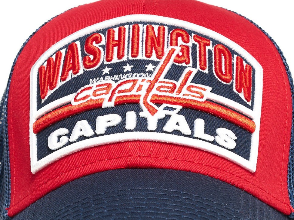 Бейсболка ATRIBUTIKA & CLUB Washington Capitals, красн.-син. 28158