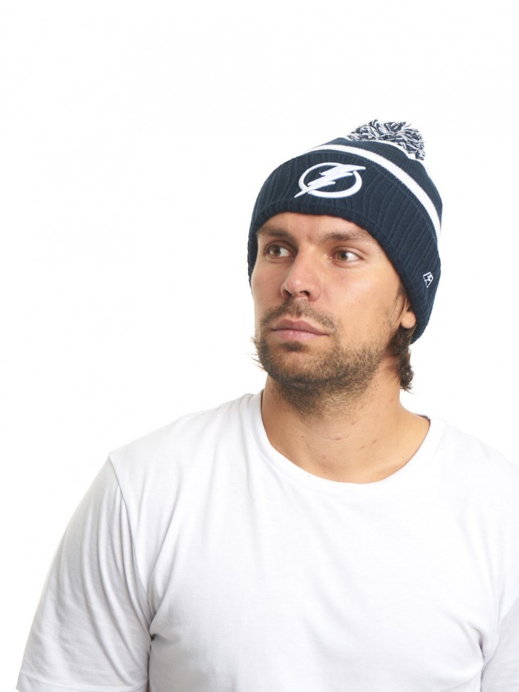 Шапка ATRIBUTIKA & CLUB Tampa Bay Lightning, син.-бел. 59186